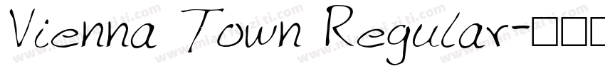 Vienna Town Regular字体转换